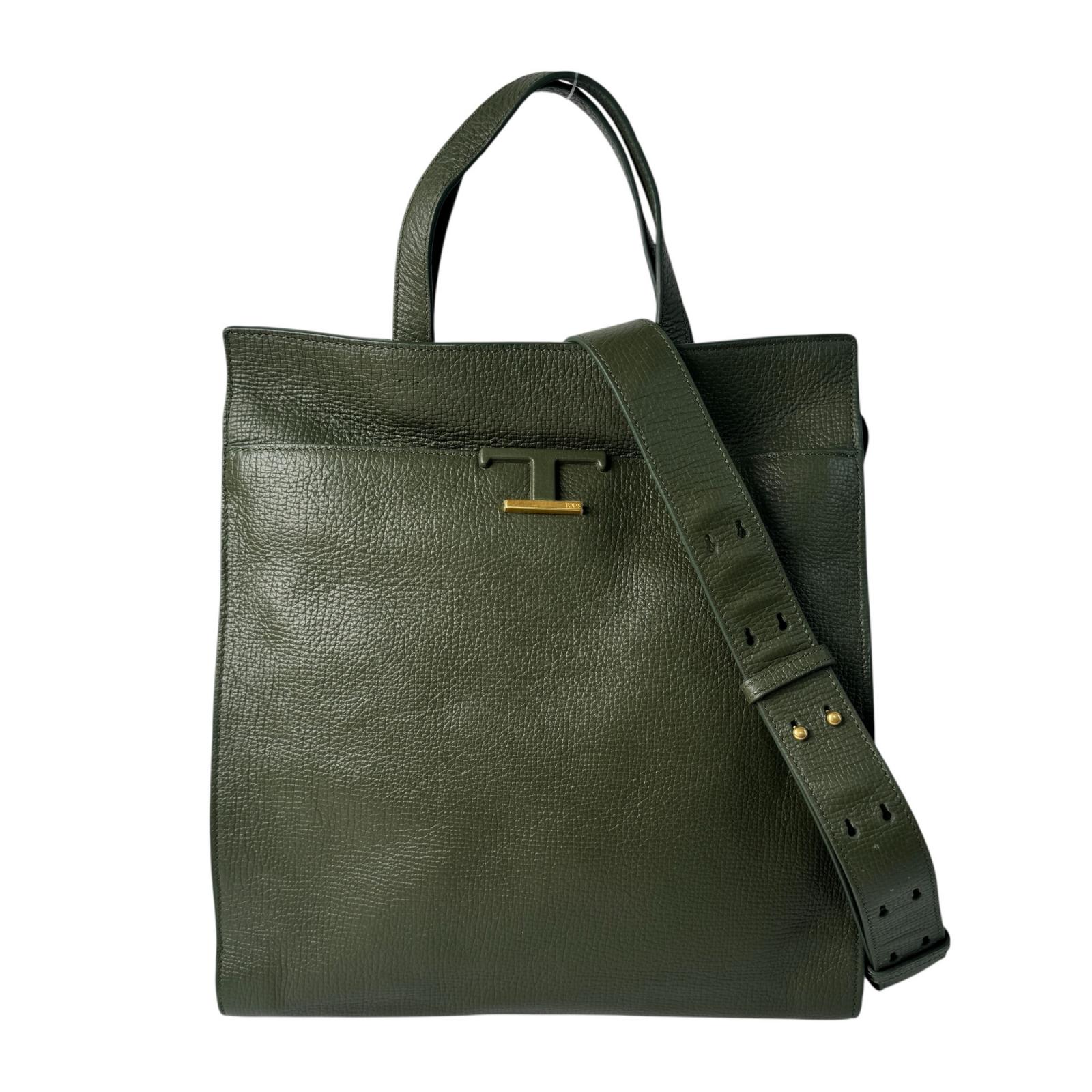 美品 トッズ TOD\u0027S T一時停止受け答え 買い出し 2way ショルダーバッグ トートバッグ レディース【中古】