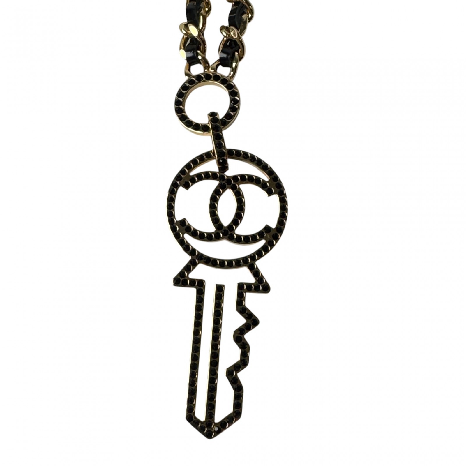 シャネル CHANEL ココマーク 鍵 キー モチーフ ネックレス B17A レディース【中古】｜ブランドSHOPエシカル