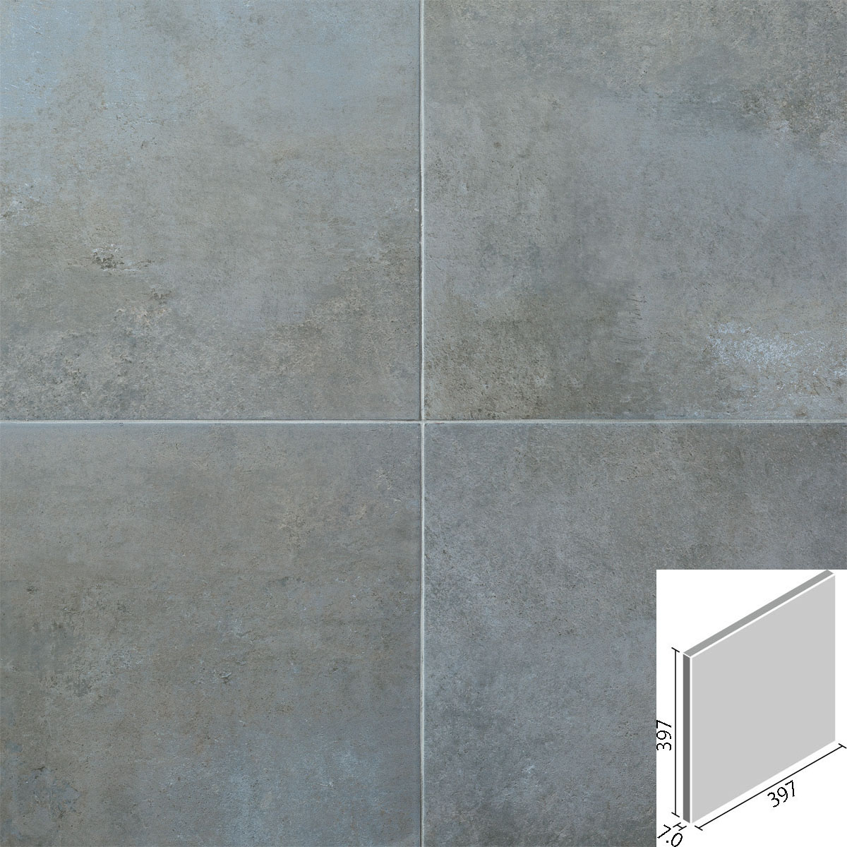 イメルダページ④ リクシル(INAX) 床タイル ビターメタル 400×200mm角平 ID-420/BMA-1