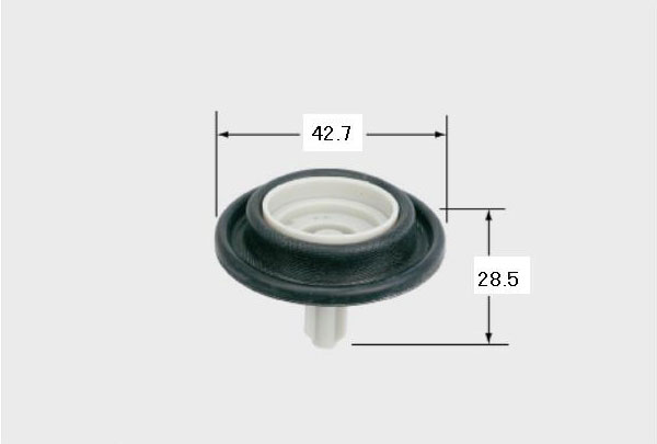 A-4816［10個仕掛ける］ BF-2141T用ダイアフラム 水栓部分品