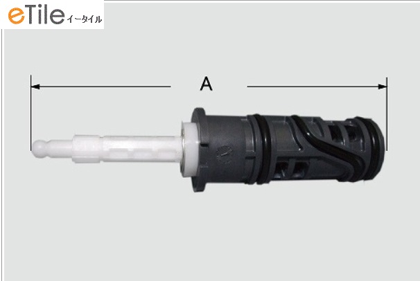 楽天市場】水栓部品 BF-HE145T用切替弁 A-7331 レターパックにてお届け