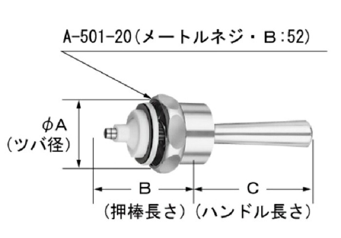 A-501-20 手持ち部分部 花・ガーデン・DIY-その他-木材・建築資材・設備