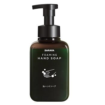 【6本セット】SARAYA スタイリッシュボトル シャボネットユ・ムP-5　500mL 泡ポンプ付[医薬部外品] 23268-6