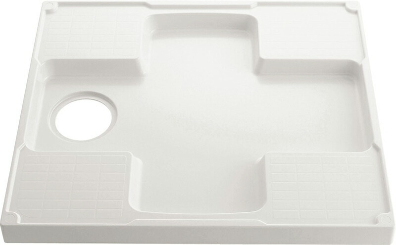 PF-6464AC FW1 洗濯機用部品 640×640×55mm PP素材 LIXIL 洗濯機パン 640×640 PF-H6464AC/W : 住建本舗 - 通販