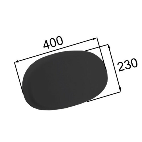 ヘッドレスト YCH-8/G ダークグレー [新品]