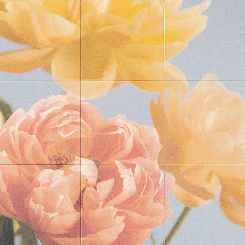 ECSF-9090S/120、ECSF-9090M/120(付替え用)エコカラットセルフ Flower 磁石付き添い人エコカラット足し加える 屋内壁瓦 調湿・消臭｜入り口・入口・幼児用便器・寝部屋のDIYにおすすめ｜芸術 室内装飾 今めかしい ｜LIXIL リクシル INAX
