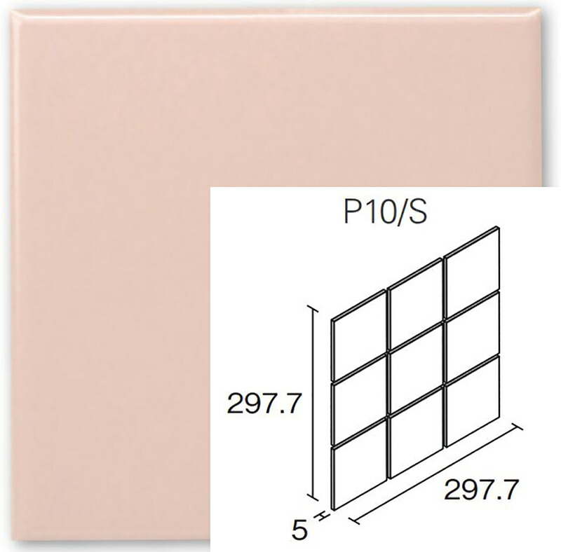 P10/S-532 KYタイル ブライト＆アタック 100角平セット張り 内装壁タイル