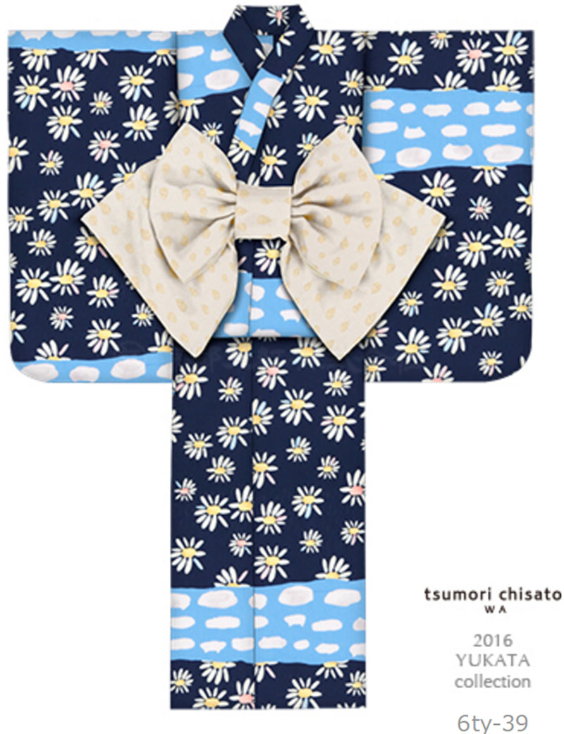 ツモリチサト キッズ　浴衣と帯の2点セット 110cm 楽天市場】浴衣 子供 キッズ ツモリチサト浴衣 ゆかた 仕立て