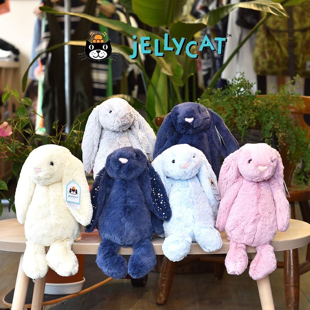 楽天市場 正規品 ラッピング無料 Jellycatt Bashful Bunny ジェリーキャット バシュフルバニー Medium Mサイズ うさぎ ぬいぐるみ 正規品 正規代理店 原宿 エトフ イギリス輸入品 おもちゃ 原宿 エトフ Etoffe