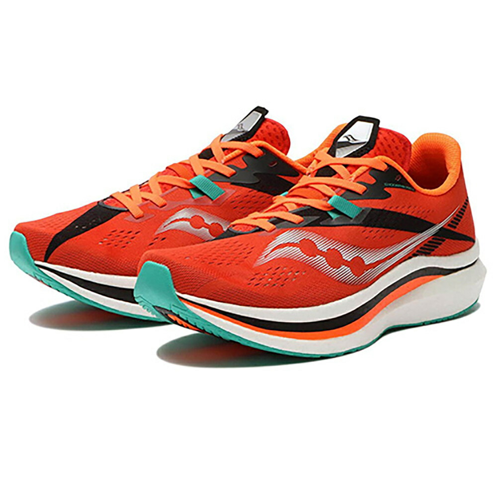 日本正規販売代理店 Saucony Shoes Endorphin Pro 2 エンドルフィン プロ2 サッカーニー ランニング ランニングシューズ レース カーボンプレート スカーレット ブラック Christine Coppin Com