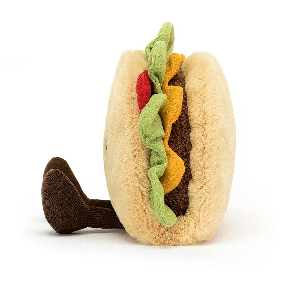 ジェリーキャット Amuseables Burger ハンバーガー 新品タグ付き Jellycat Amuseables Burger ハンバーガー A2BU | ETOFFE