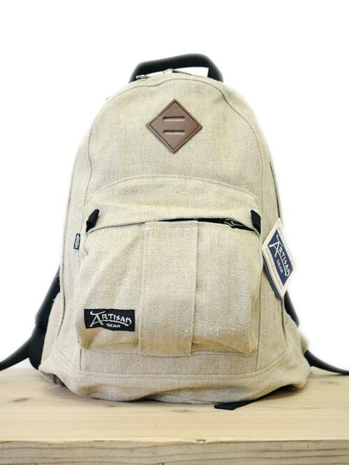 Artisan Gear 麻 素材　リネン エコリュック アメリカ輸入品　おしゃれなリュック ユニセックス　MADE IN USA