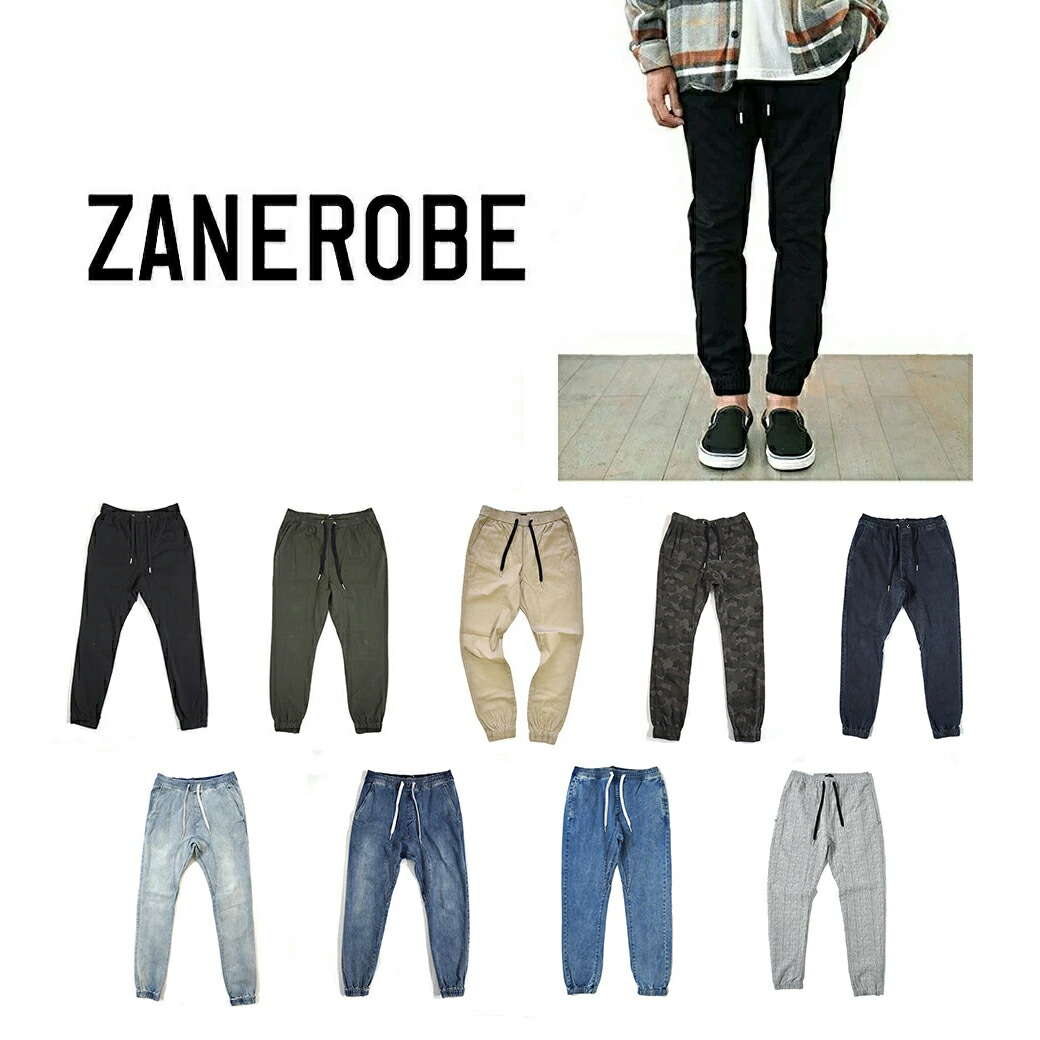 【定まり売りわたす代わりになる店】ZANEROBE JAPAN MODEL Sureshot Jogger Pant  全9色取りひろげる ゼインローブ ジャパン真似形 ジョガー ズボン下 表どおりズボン下 日本真似形 ゼンローブ