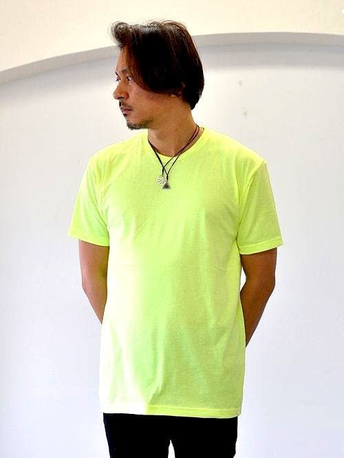 楽天市場 Next Level Neon Tee Yellow ネクストレベル アメリカ直輸入品 ちょい長め 蛍光色 ネオンカラー ちょい出し 可能な 着丈長め 黄色メンズtシャツ ロング T 蛍光イエロー 原宿エトフ 原宿 エトフ Etoffe