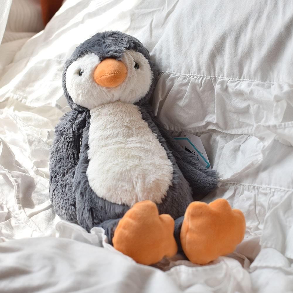jellycat penguin with hat