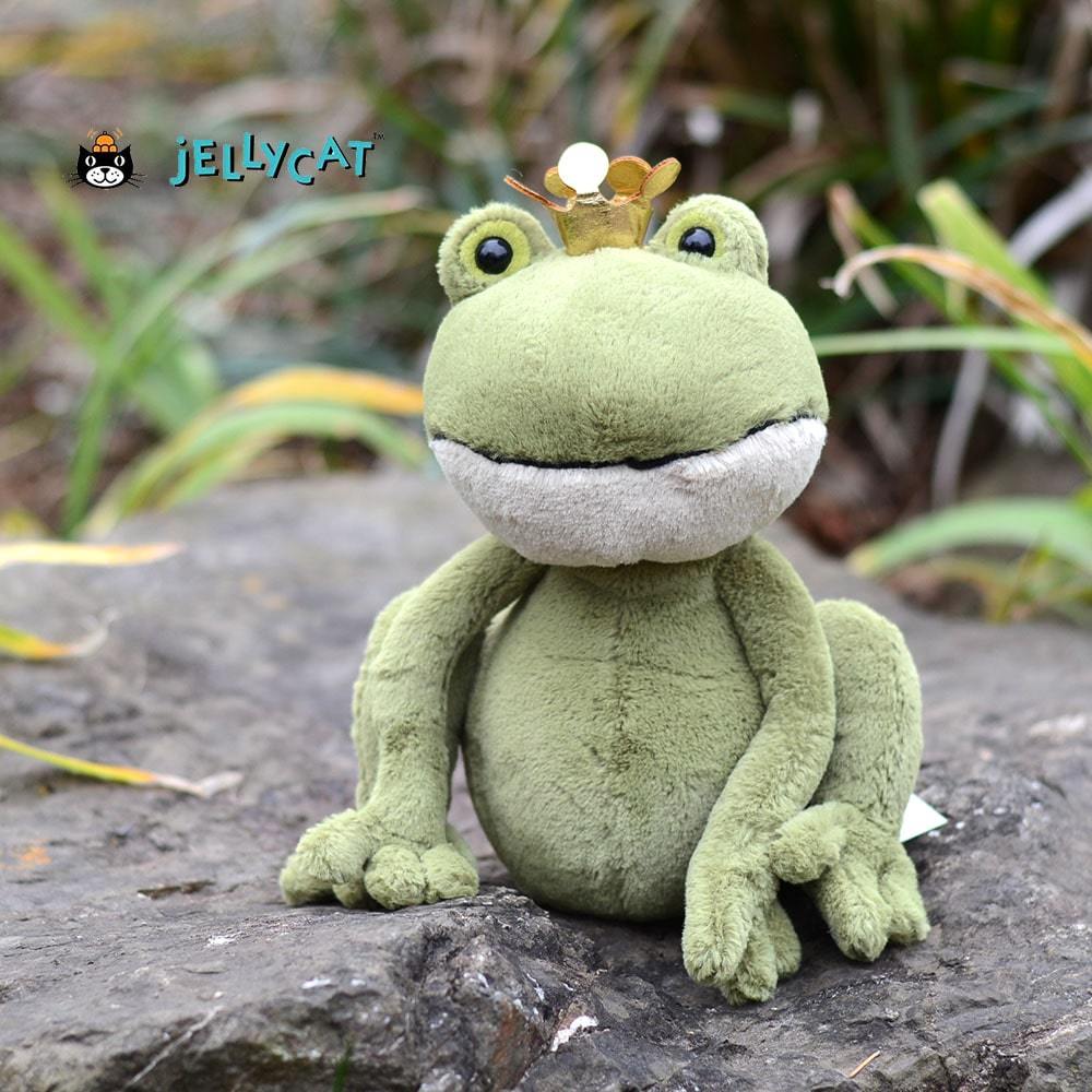 楽天市場 正規品 ラッピング無料 Jellycat Felipe Frog Prince ジェリーキャット フェリペ フロッグ プリンス蛙 カエル かえる 縫いぐるみ 正規輸入代理店 輸入品 東京 原宿 正規品 取り扱い店舗 エトフ 原宿 エトフ Etoffe