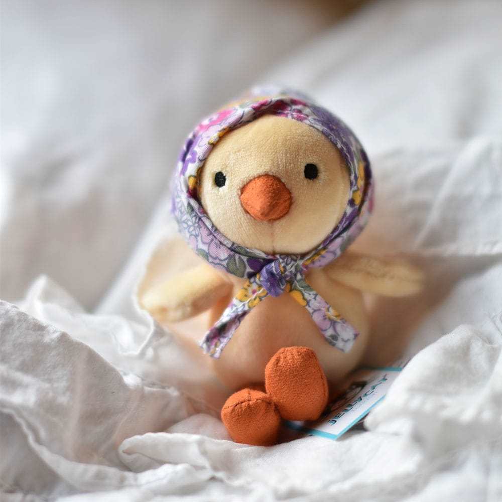 楽天市場 Jellycat Betty Bonnet Yellow Chick Bet6ycジェリーキャット ベティ ボネット 黄色い ひよこ 原宿 エトフ Etoffe