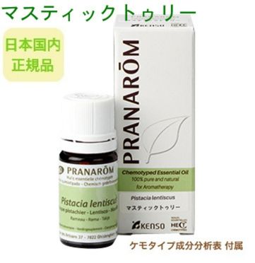 プラナロム マスティックトゥリー 5ml ※安心の正規輸入 ※国内にて再農薬検査済 ※ケモタイプ精油成分分析表付 ※100％天然のアロマテラピー ケモタイプ 精油 エッセンシャルオイル オーガニック 無添加 アロマオイル PRANAROM 健草医学舎 送料無料 p-154 7,445円