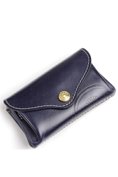 グレンロイヤル スモールパース スナップ付き汎用小銭入れ 03-6188 ダークブルー｜ETON HOUSE（イートンハウス） 16,500円