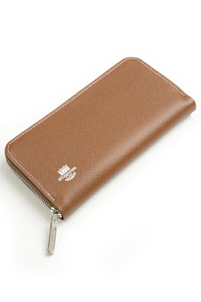 ホワイトハウスコックス WHITEHOUSE COX s2622 ロングジップラウンドウォレット ロンドンカーフxブライドルレザー 赤銅色x米国海軍 バイ色合い デカジップ メンズ財布-バッグ・小物・ブランド雑貨