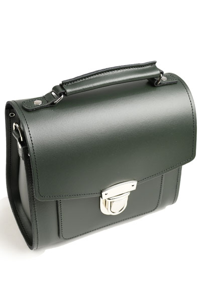 ザッチェルズ ZATCHELS レディース シュガーキューブ-プラス ハンドバッグ＆ショルダーバッグ アイビーグリーン２WAY 牛革 イギリス製 日本向けサイズの正規輸入品 17,424円
