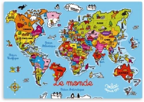 楽天市場 ヴィラック Vilac マグネットパズル 世界地図 ｐｕｚｚｌｅ ｍｏｎｄｅ ｍａｇｎeｔｉｑｕｅ 知育玩具 木製 おもちゃ キッズ フランス エトランジェ ディ コスタリカ