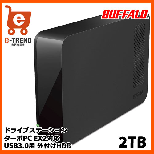 バッファロー　HD-LC2.0U3-BK [USB3.0 外付けハードディスク 2TB ブラック]