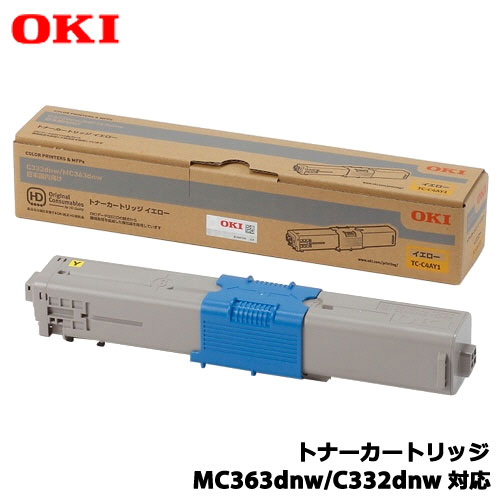 OKI COREFIDO2 TC-C4AY1 [トナーカートリッジ イエロー (MC363dnw/C332dnw)]