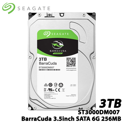 【楽天市場】SEAGATE ST3000DM007 [BarraCuda（3TB 3.5インチ SATA 6G 256MB）]：イートレンド楽天市場店