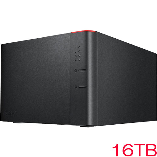 バッファロー DriveStation Pro HD-QHA16U3/R5 [RAID5対応 USB3.1 外付HDD 4ドライブ 16TB] 102,955円