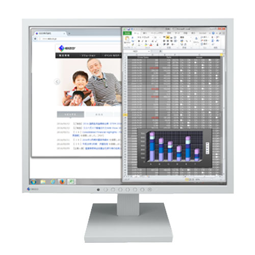 ナナオ（EIZO） FlexScan S1934-TGY [19型カラー液晶モニター S1934 セレーングレイ]