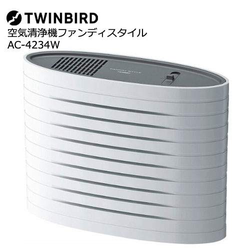 楽天市場】ツインバード AC-4252W [パーソナル加湿空気清浄機