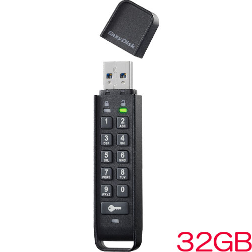 アイオーデータ ED-HB3 ED-HB3/32G [パスワードボタン付き セキュリティUSBメモリー 32GB]