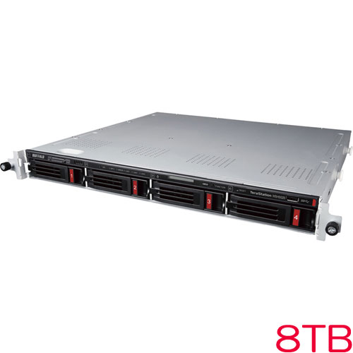 バッファロー TeraStation WSH5420N9 WSH5420RN08W9 [WSH5420N9シリーズ 4ベイラックマウントNAS 8TB Wg]｜イートレンド店