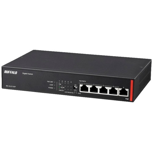 緩衝装置置き目 BS-GU2105P [法人向け Giga相応う L2 アンマネージスイッチ 5界面]