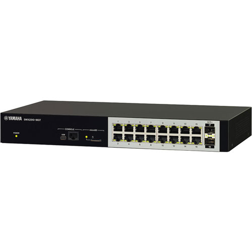 YAMAHA L2スイッチ SWX2210-16G 楽天市場】ヤマハ SWX SWX2210-16G [スマートL2スイッチ 16ポート
