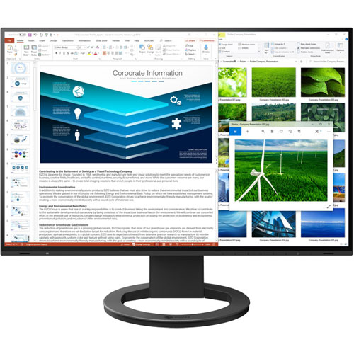 ナナオ（EIZO） FlexScan EV2485-BK [液晶見せびらかす 24.1型/1920×1200/黒いこと]