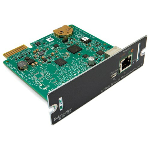 APC UPSアクセサリ AP9640J [Network Management Card 3]