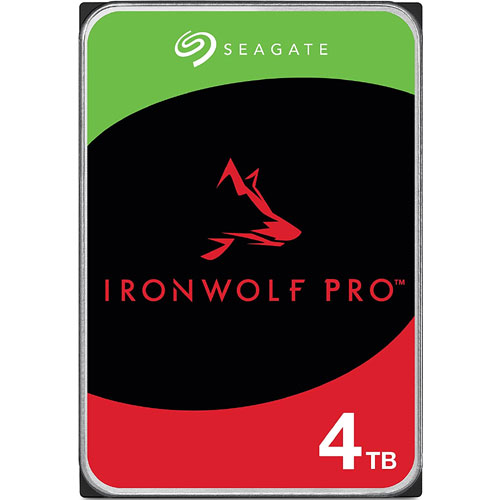 シーゲート ST4000NT001 [NAS向けHDD IronWolf Pro（4TB 3.5インチ SATA 6G 7200rpm 256MB Air CMR）]｜イートレンド店