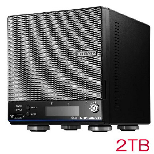楽天市場】アイ・オー・データ機器 2ドライブ高速ビジネスNAS 2TB HDL2