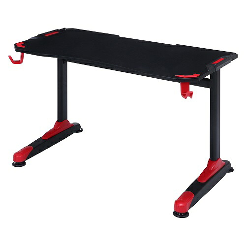 ★代引不可★38132 [不二貿易　GAMING DESK XeNO(ゼノ) イージー01 RED]｜イートレンド店