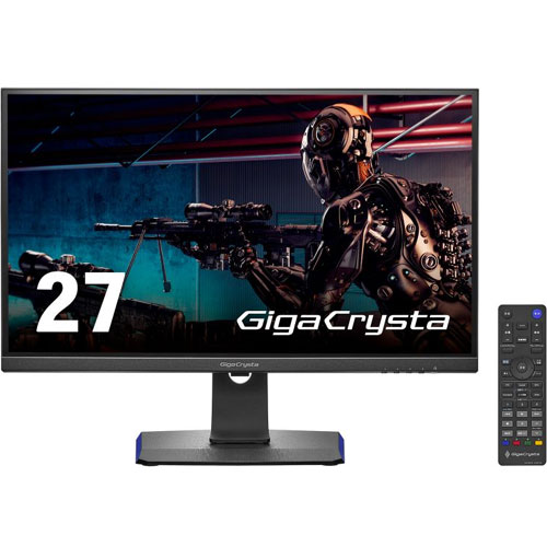 ディスプレイ・モニター本体 GigaCrysta EX-GCU271HXAB 4K 160Hz HDR EX-LDGC271TB | 75Hz対応＆PS4®用27型ゲーミングモニター