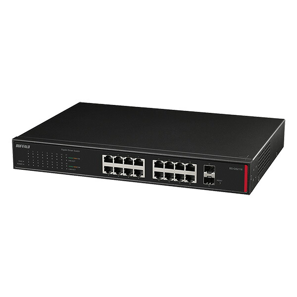 バッファロー BS-GS2116 [法人向け レイヤー2 Giga スマートスイッチ]｜イートレンド店
