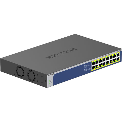 NETGEAR GS516PP-100AJS [PoE+(260W)ギガ16ポート アンマネージスイッチ]｜イートレンド店