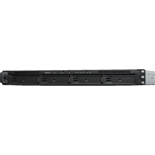 Synology RS422+ [RackStation 1U4ベイ NAS AMD Ryzen R1600 2GB記憶装置 GbEｘ2 SATA相応う]