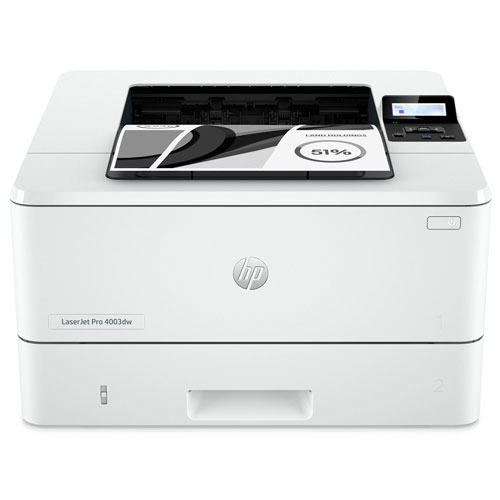 HP 2Z610A0-AAAC [LaserJet Pro 4003dw A4 モノクロレーザープリンタ 3年またの日オンサイト保護することバンドル青写真]