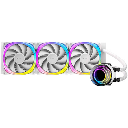 ANTEC Vortex 360 ARGB White [360mmサイズラジエータ採用オールインワン水冷CPUクーラー]｜イートレンド店