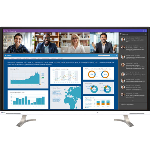 楽天市場】ナナオ（EIZO） FlexScan EV3240X-WT [液晶ディスプレイ