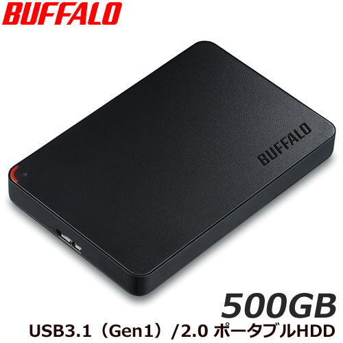 Buffalo - 未開封新品 ssd-pl480u3-bk ① SSD-PL480U3-BK/N : 外付けSSD | バッファロー