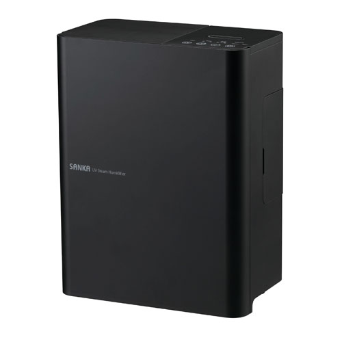 SANKA SSH-4100UVBK UVスチーム加湿器 ブラック 400ml/h タンク容量3.6L 除菌 お手入れ簡単|イートレンド店